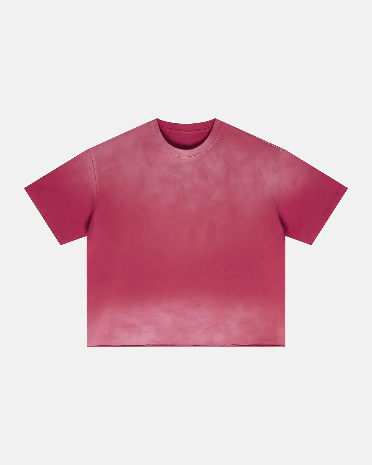 Monkey Washed Boxy Cropped T-Shirt by INFLATION featuring a washed fabric, relaxed fit, and streetwear style.
