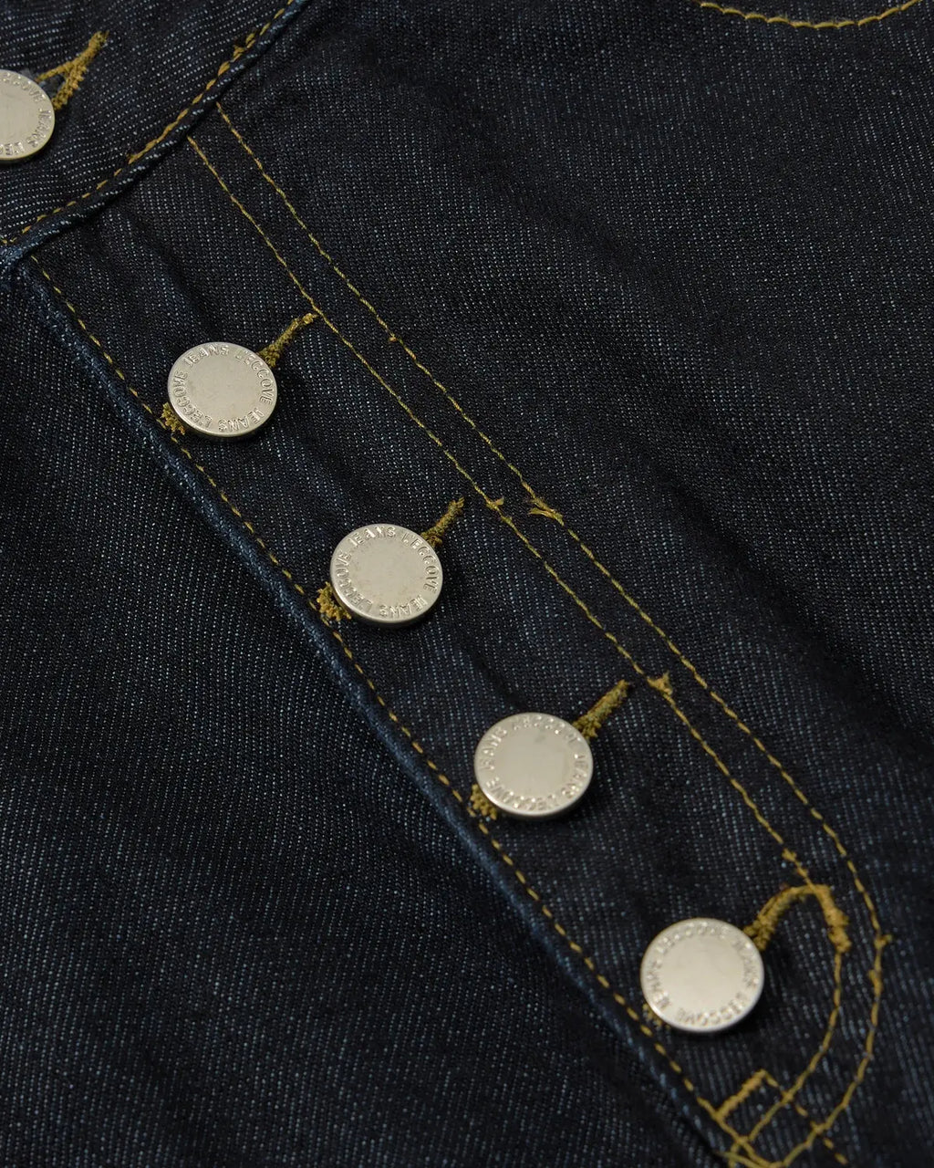 Deconstructed wide-leg longline jorts by INFLATION Streetwear, featuring distressed denim and a relaxed fit.