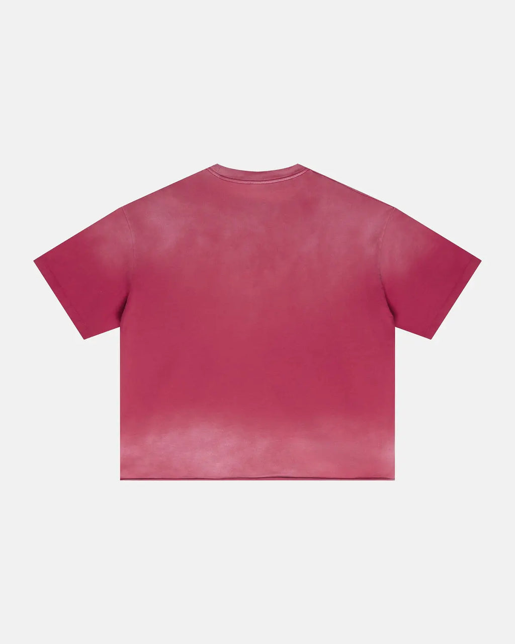 Monkey Washed Boxy Cropped T-Shirt by INFLATION, featuring a casual fit and washed fabric for a streetwear look.