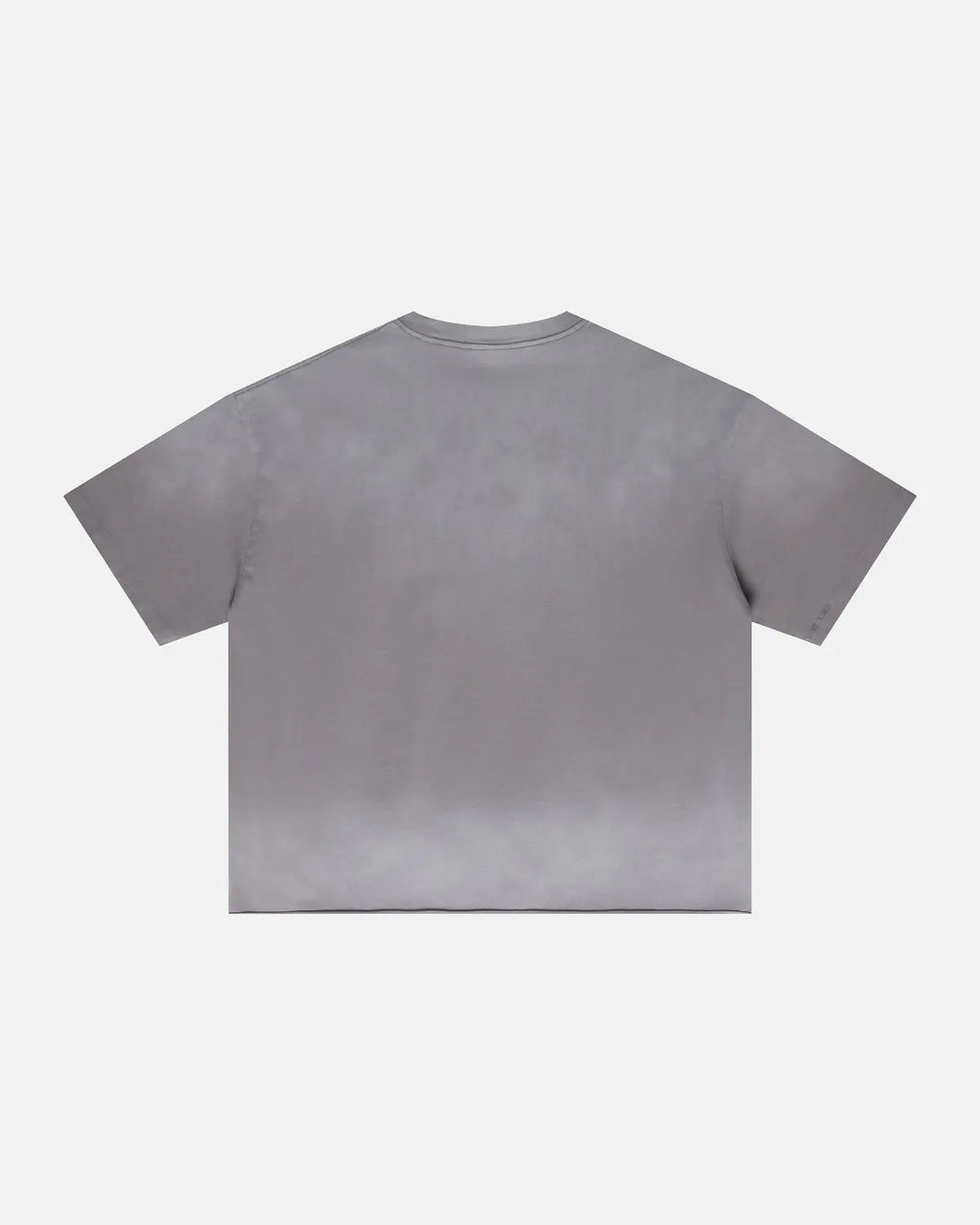 Monkey washed boxy cropped T-shirt from Inflation Streetwear, featuring a relaxed fit and casual streetwear style.
