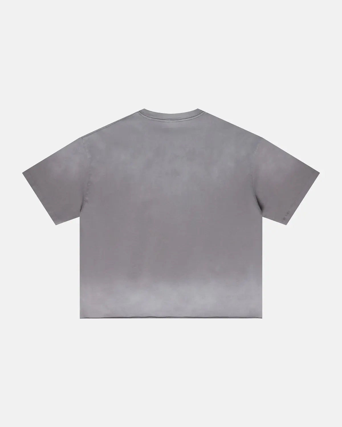 Monkey washed boxy cropped T-shirt from Inflation Streetwear, featuring a relaxed fit and casual streetwear style.