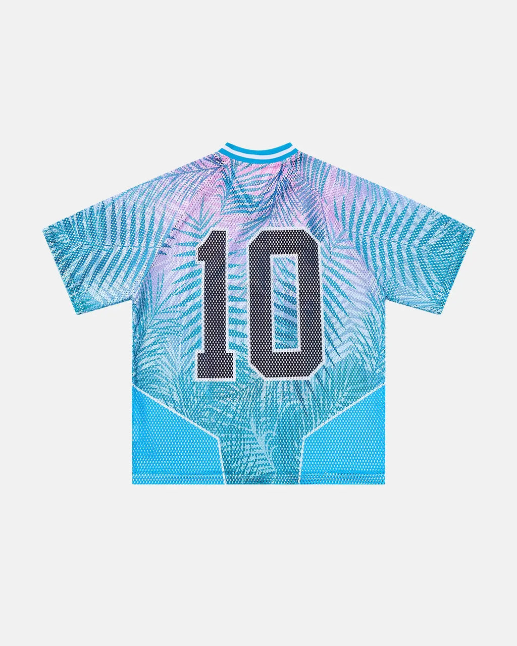 Oversized mesh football jersey by INFLATION, featuring breathable fabric and bold team-inspired design for streetwear style.