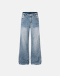 Inflation Star Pocket Bootcut Jeans showing classic denim with star-embellished pockets and a relaxed bootcut fit.
