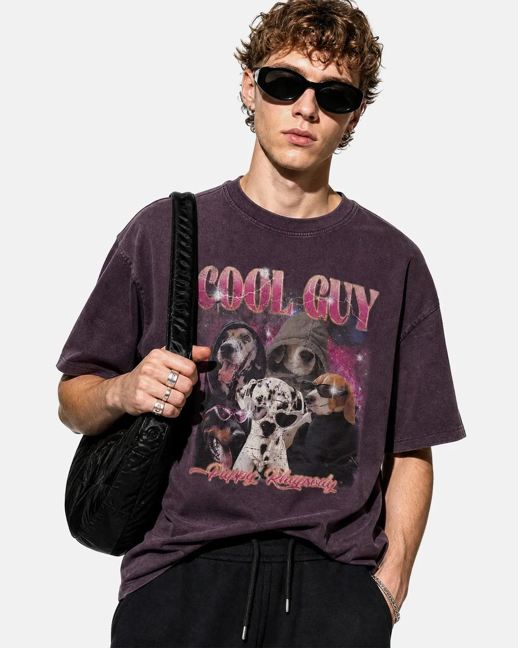 Inflation Streetwear graphic washed T-shirt with bold printed design, soft fabric, and casual fit, ideal for streetwear fashion.