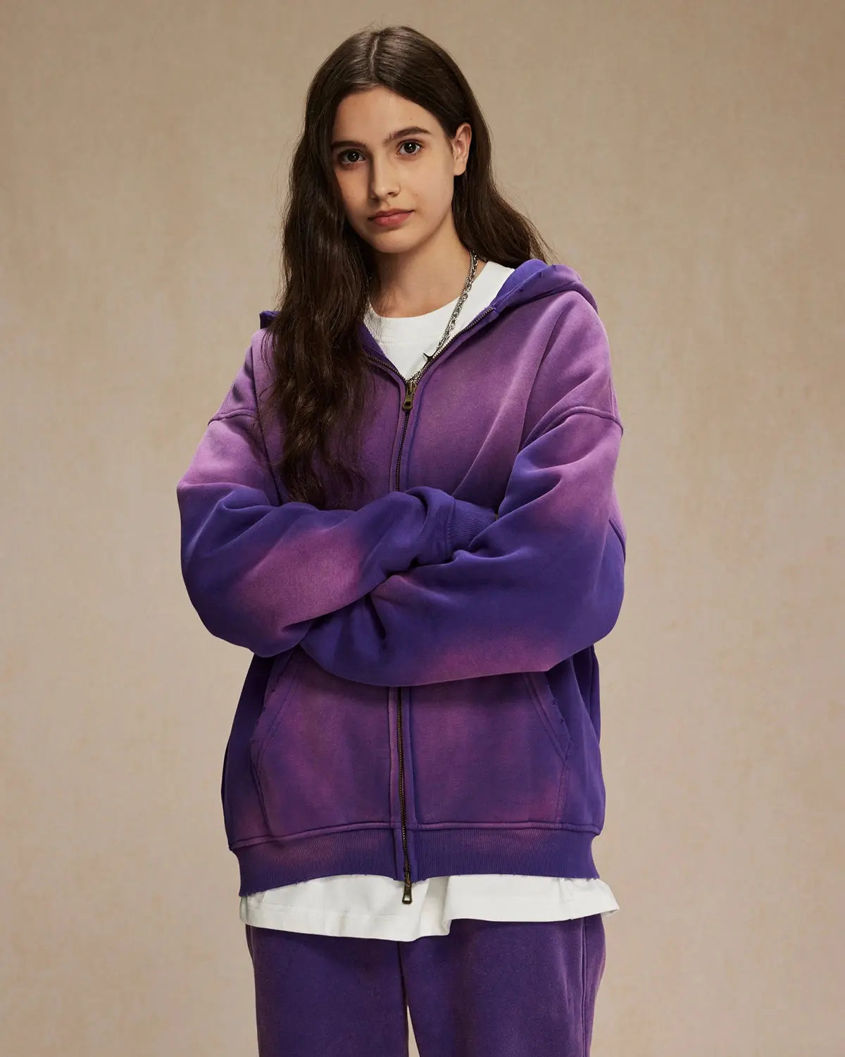 Inflation Monkey Wash Zip-Up Hooded Jacket featuring a playful monkey design, hood, and front zipper for kids' casual wear.
