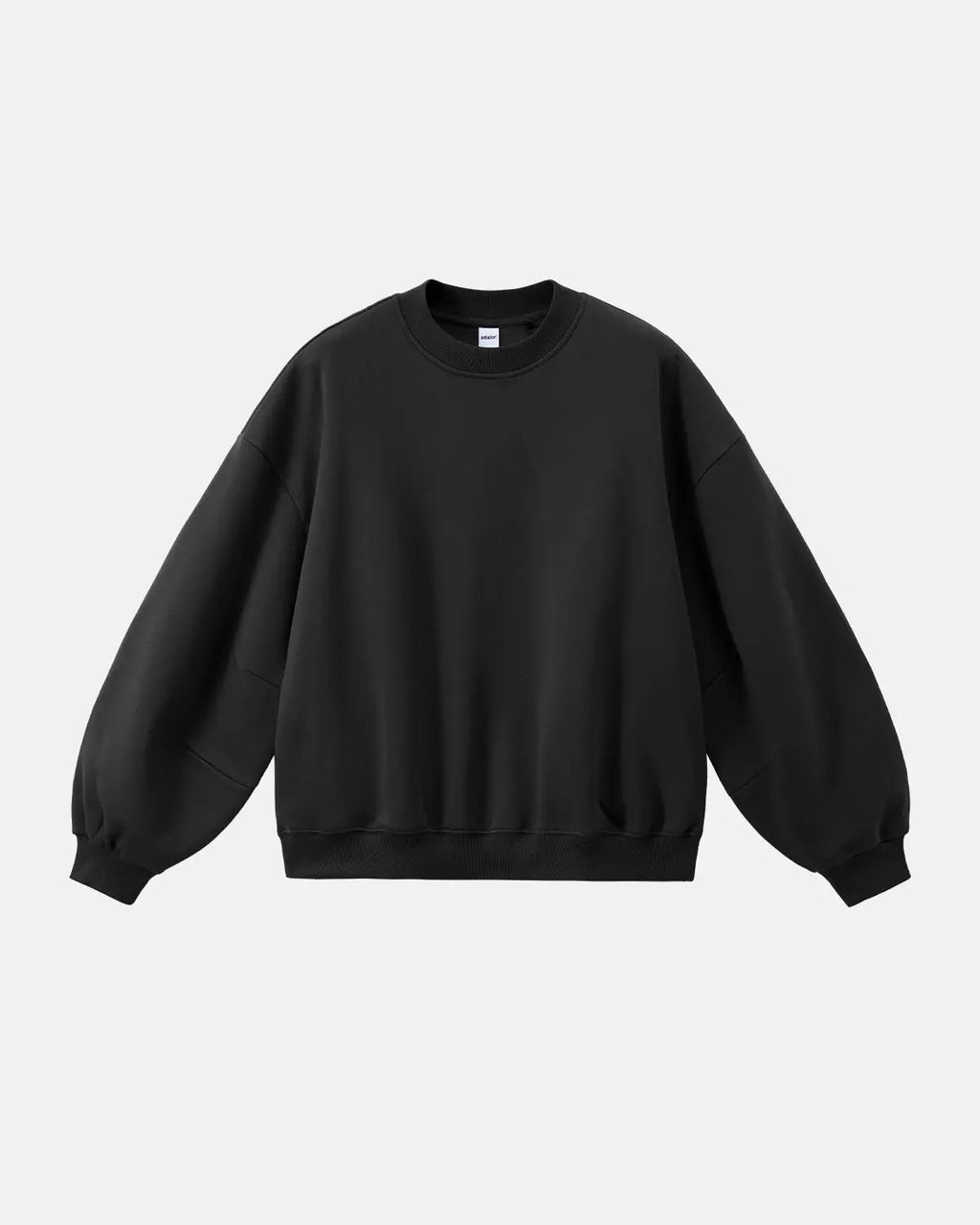 Blank comfy crewneck sweatshirt by INFLATION, shown in a relaxed fit with soft fabric and classic crewneck design.