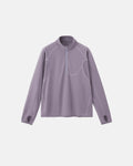 Inflation Streetwear breathable grid fleece half-zip sweatshirt with comfortable fit and stylish design, ideal for casual wear.