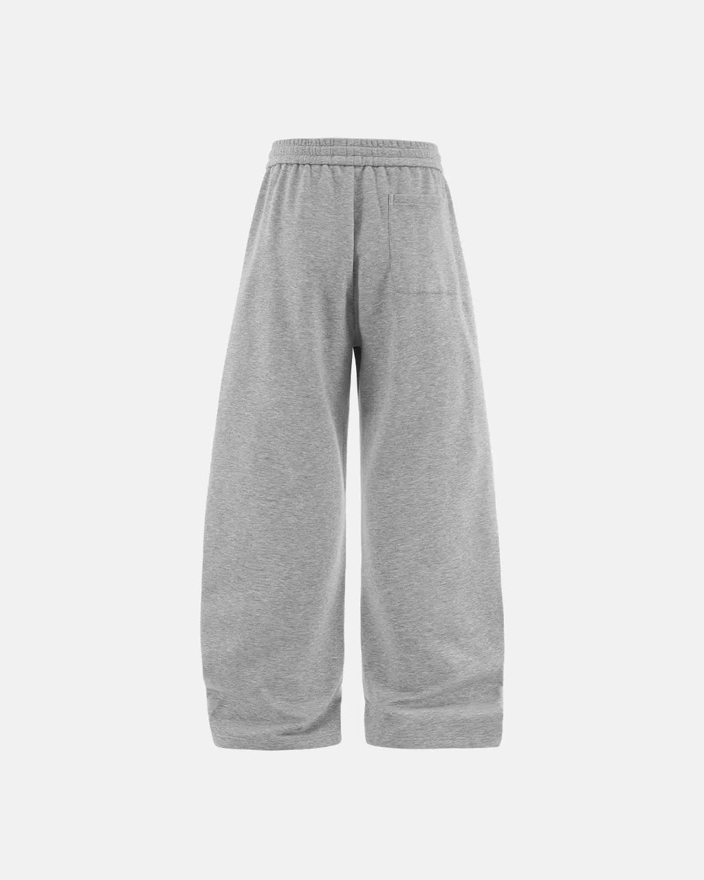 Inflation Solid Color Fleece Barrel Sweatpant in a relaxed fit, featuring an elastic waistband and cuffed ankles.