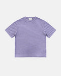Inflation Streetwear retro striped boxy t-shirt with bold horizontal stripes and a relaxed fit, featuring classic streetwear style.