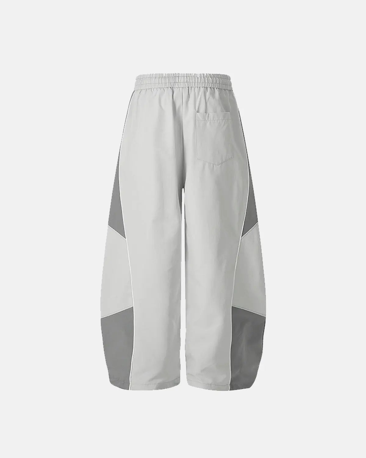Inflation Streetwear Contrast Panel Baggy Track Pants with bold color blocks and relaxed fit, made for casual street style.