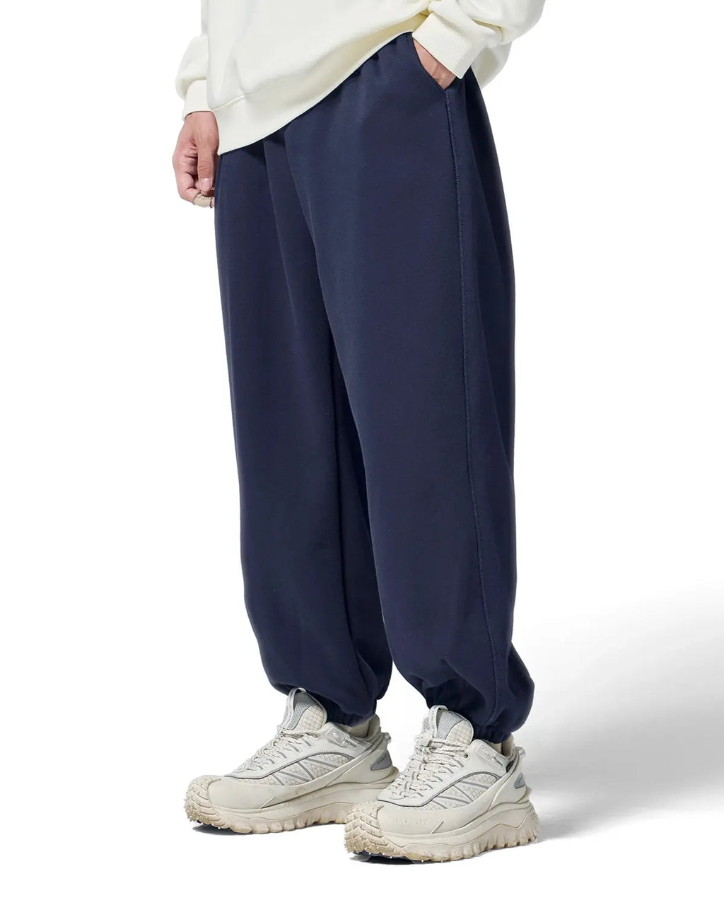 Relaxed fit cozy joggers by INFLATION Streetwear, featuring soft fabric and casual style perfect for comfortable everyday wear.