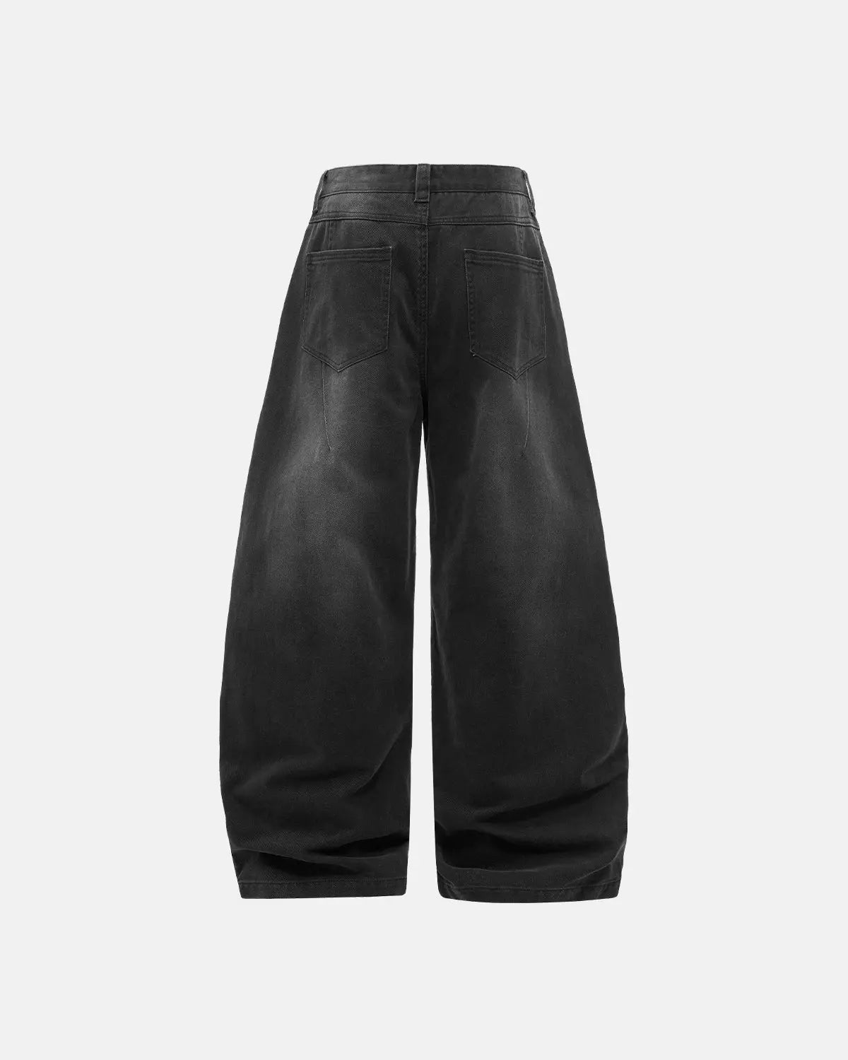 Inflation Retro Acid Wash Baggy Cargo Pants featuring a loose fit, multiple pockets, and a vintage-inspired acid wash finish.