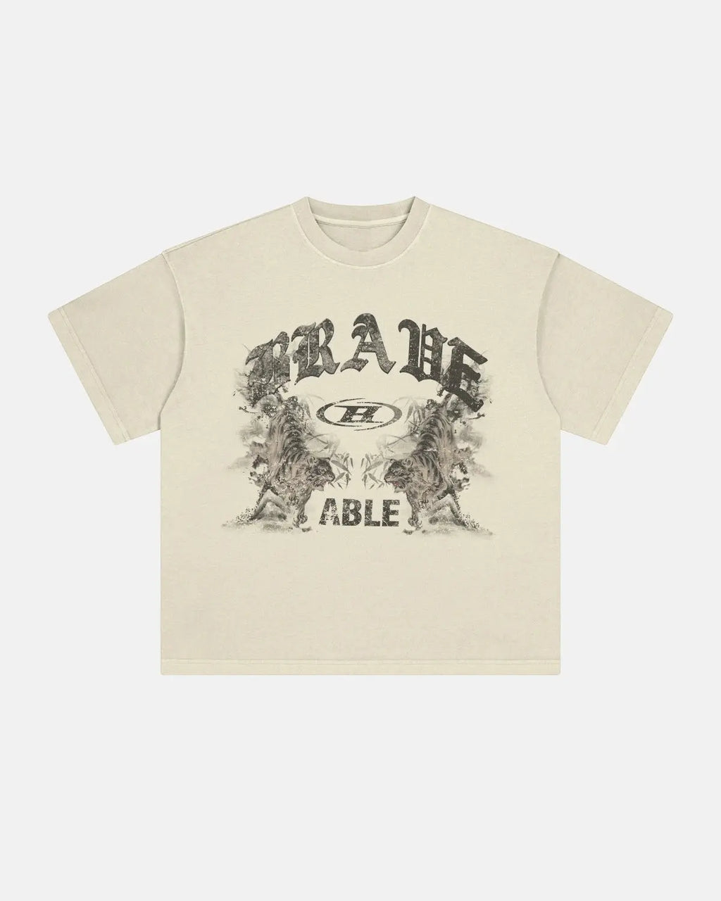 Graphic washed vintage oversized T-shirt from Inflation Streetwear featuring bold printed design and relaxed fit in soft fabric.