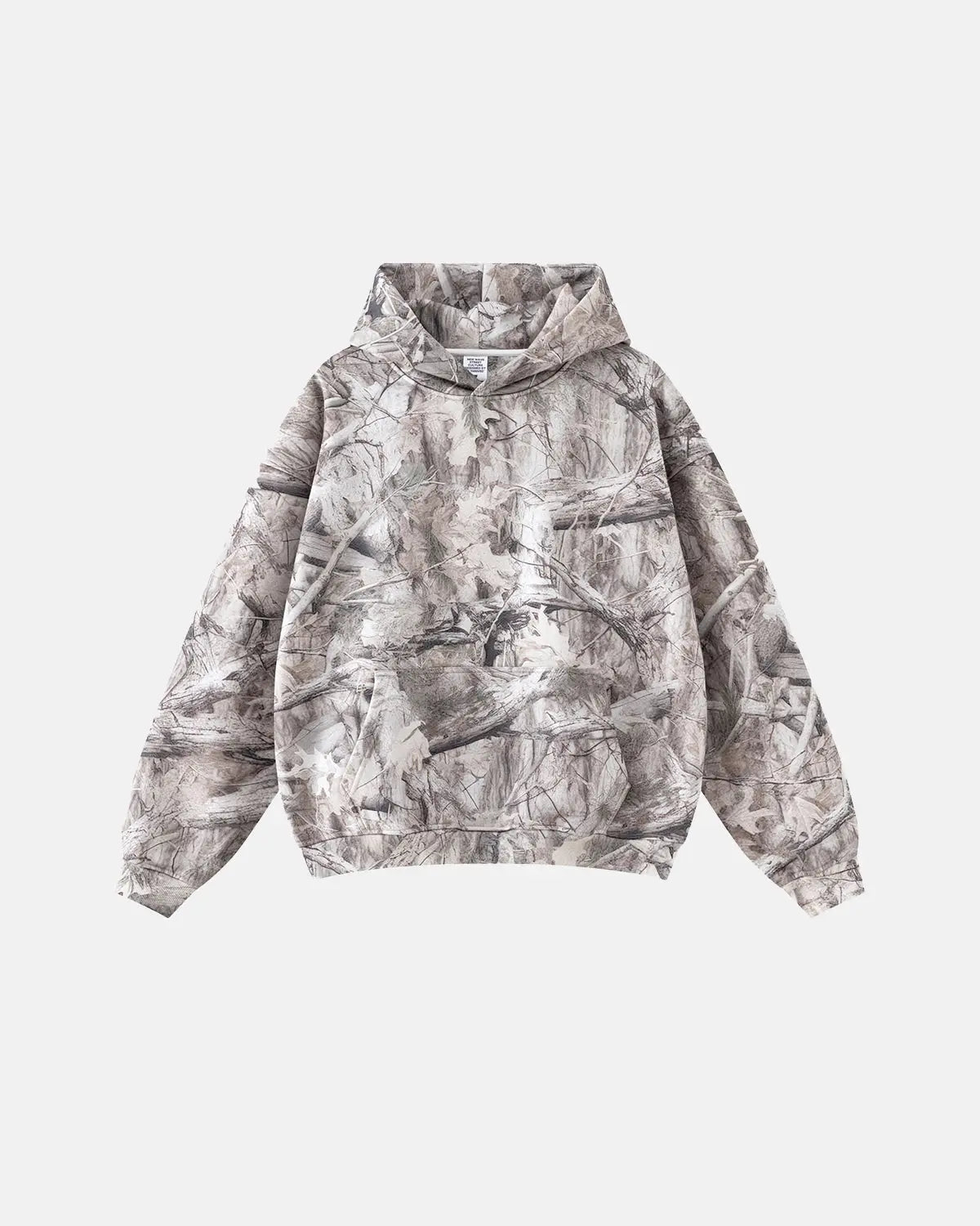 Inflation Realtree camo oversized hoodie with bold camouflage pattern and relaxed fit, stylish streetwear for casual wear.