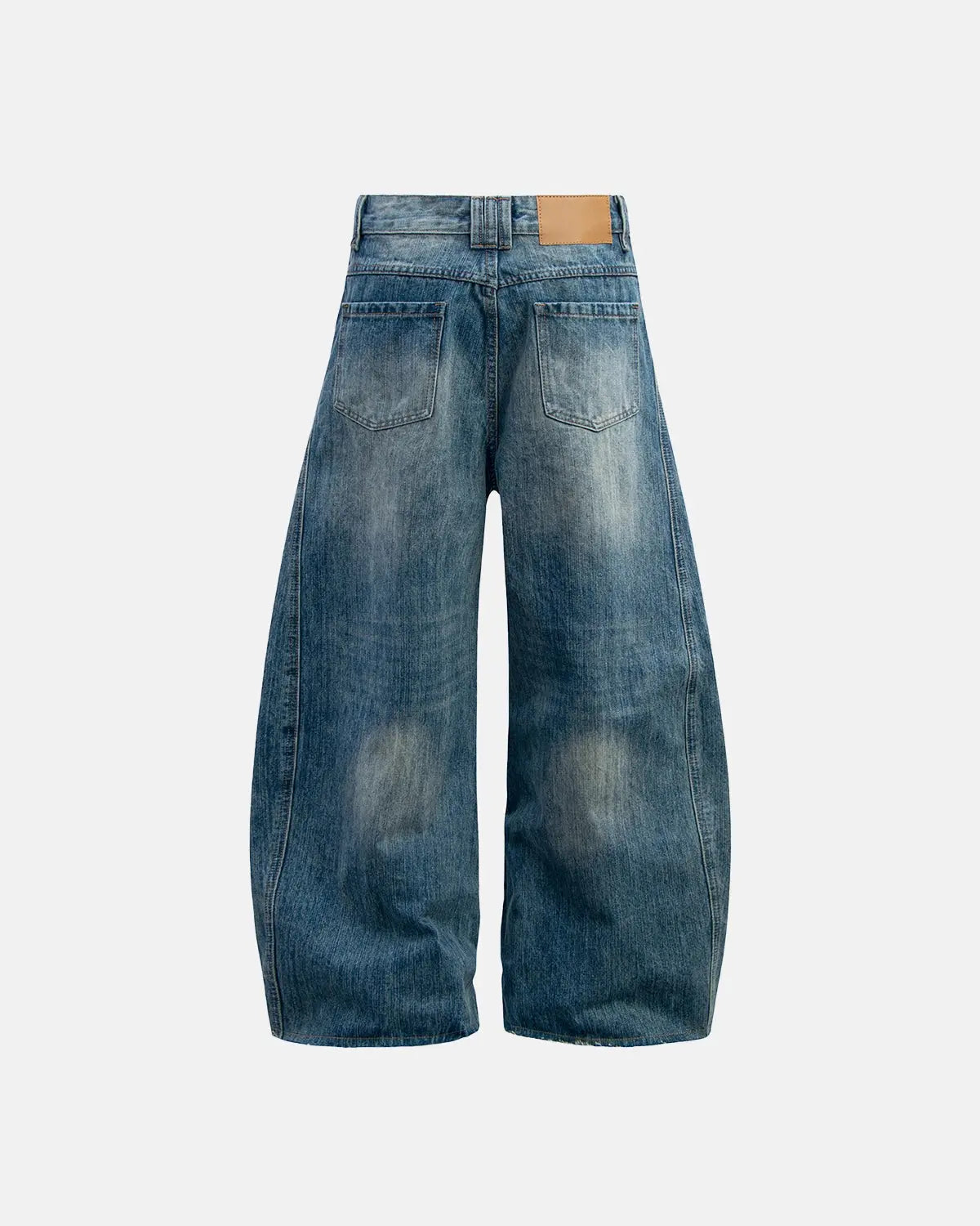 Inflation Super Barrel Baggy Jeans, men's streetwear pants with a loose fit and stylish design, showcasing the baggy silhouette.