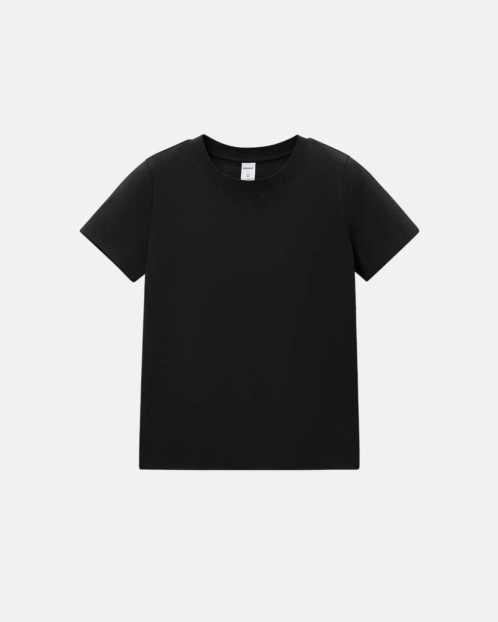 Inflation Streetwear Stretch Cooling Crop Fruit T-Shirt featuring colorful fruit graphics and a fitted crop design.