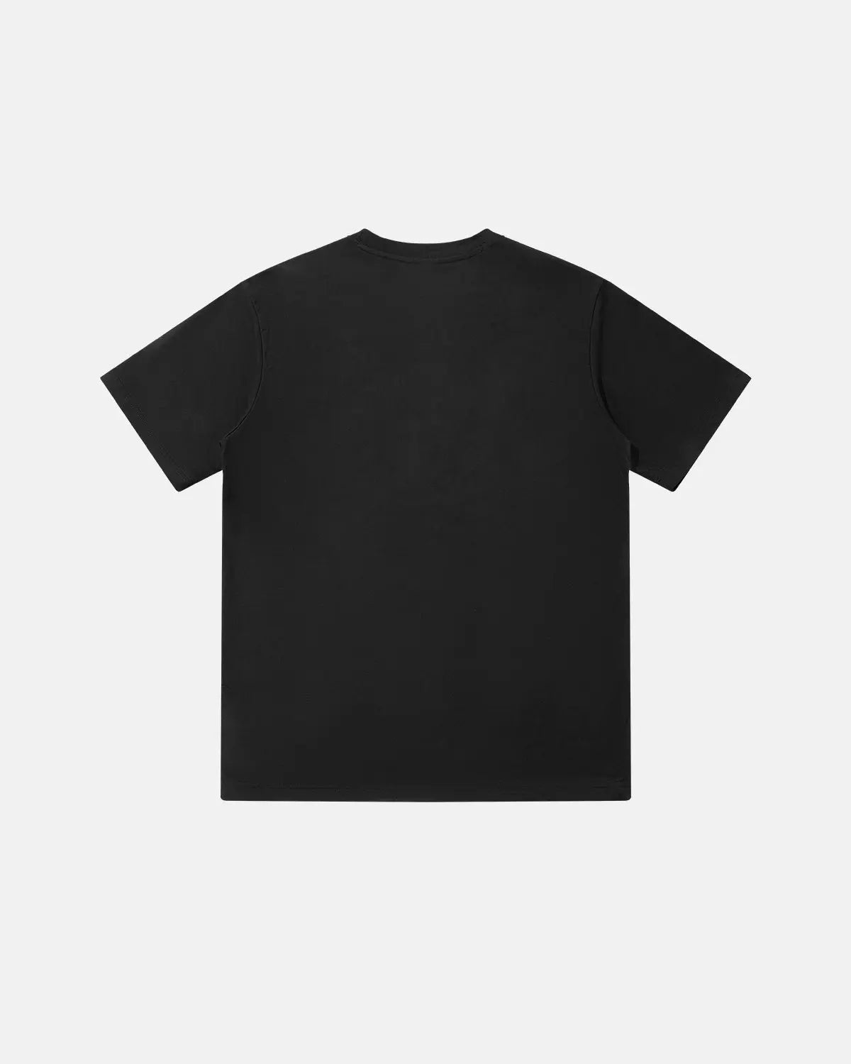 Inflation Streetwear basic cotton logo T-shirt, front view showcasing a simple design on a white casual tee.