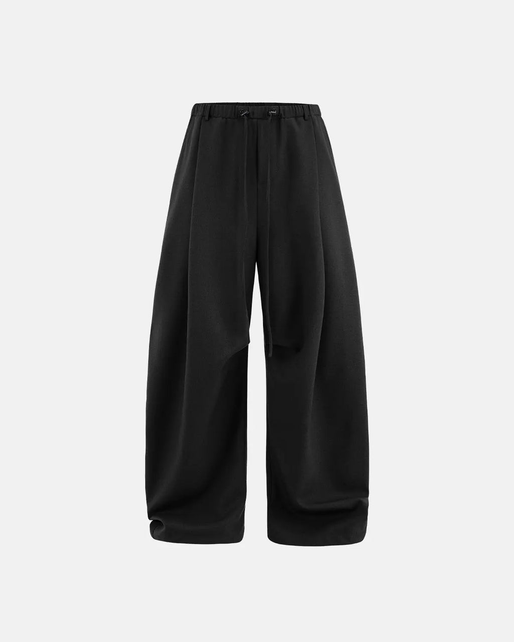 Light beige cotton linen wide-leg pants by Inflation Streetwear, featuring a relaxed fit and casual style.