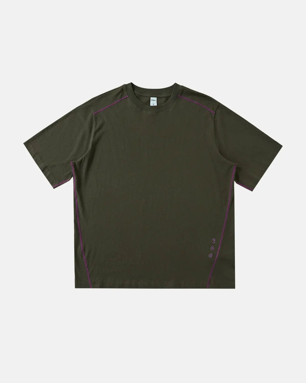 Inflation breathable graphic activewear T-shirt with stylish print, designed for comfort and athletic performance.