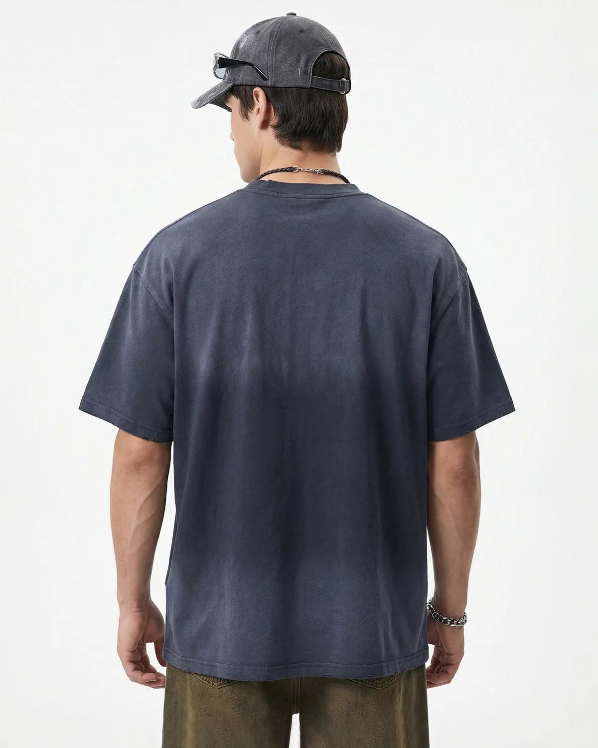 Inflation Streetwear Monkey Washed Ripped Graphic Tee featuring a distressed design with monkey print on soft cotton fabric.