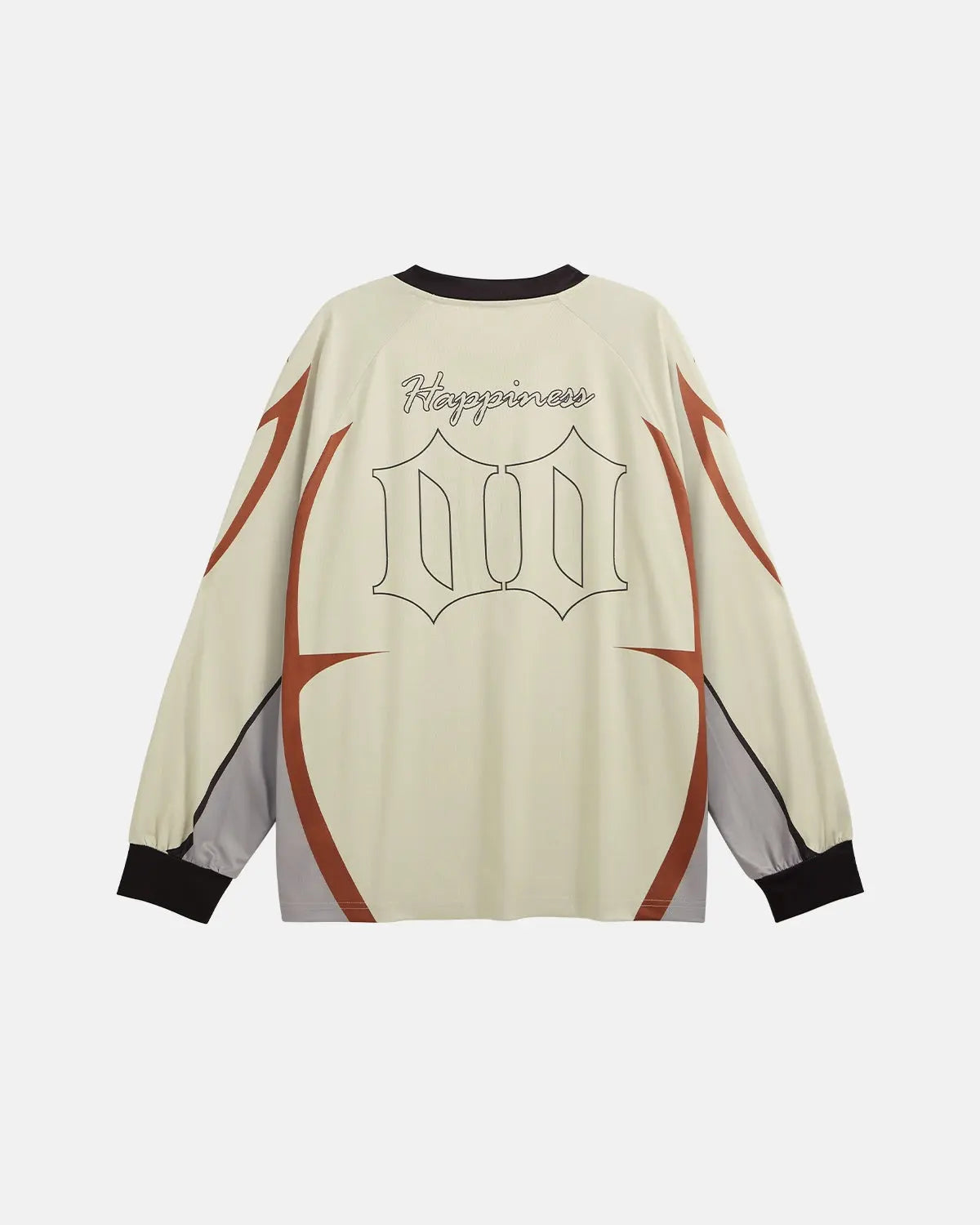 Retro oversized jersey by INFLATION featuring bold streetwear style, soft fabric, and relaxed fit in vibrant colors.