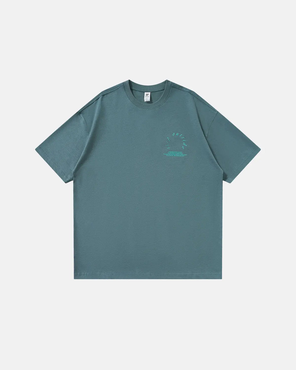 Inflation Streetwear camping graphic cotton t-shirt featuring outdoor adventure design and bold print, casual streetwear style.