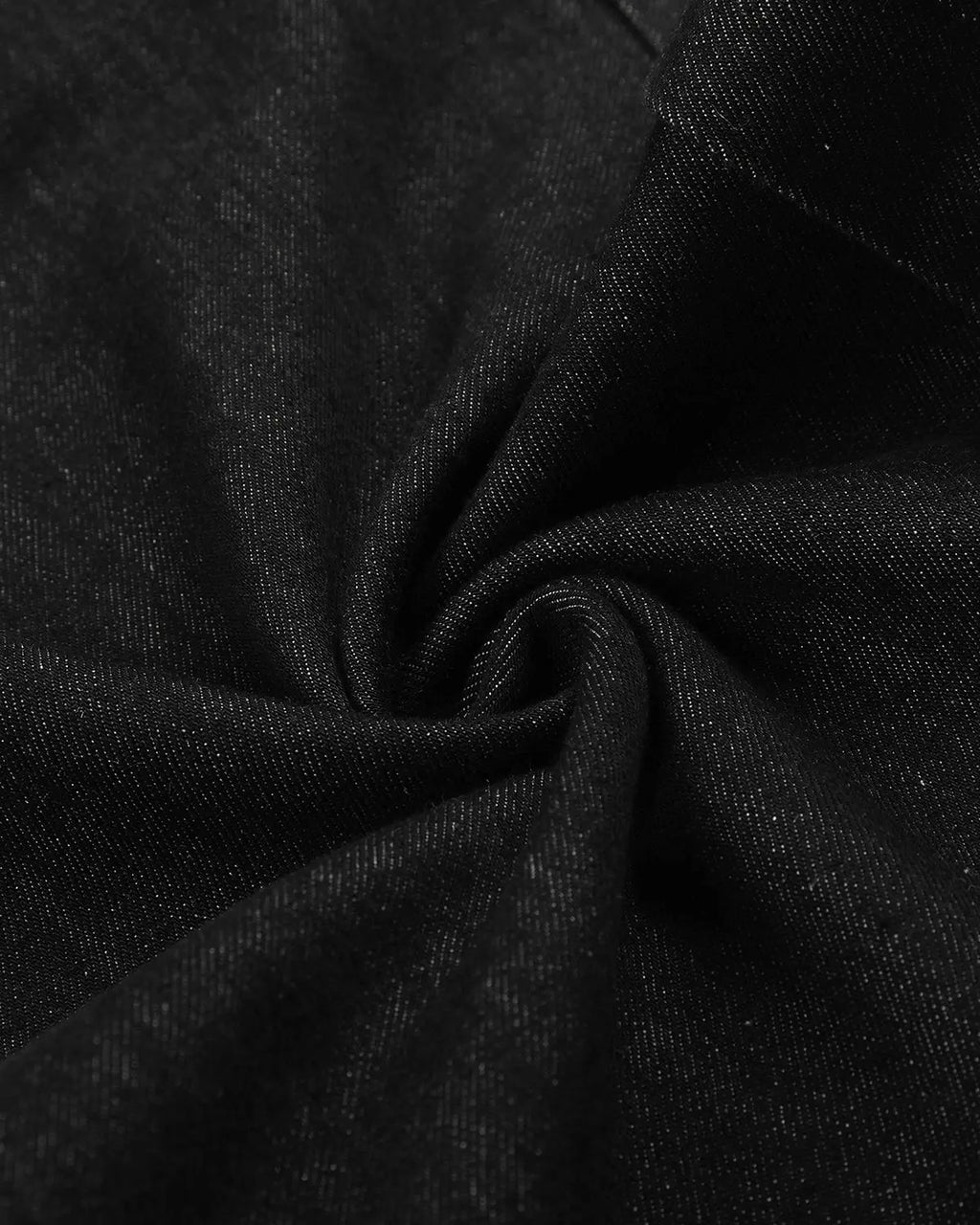 Inflation Streetwear barrel jeans with side eyelet buttons, showcasing a stylish denim design with metal eyelets and a classic fit.