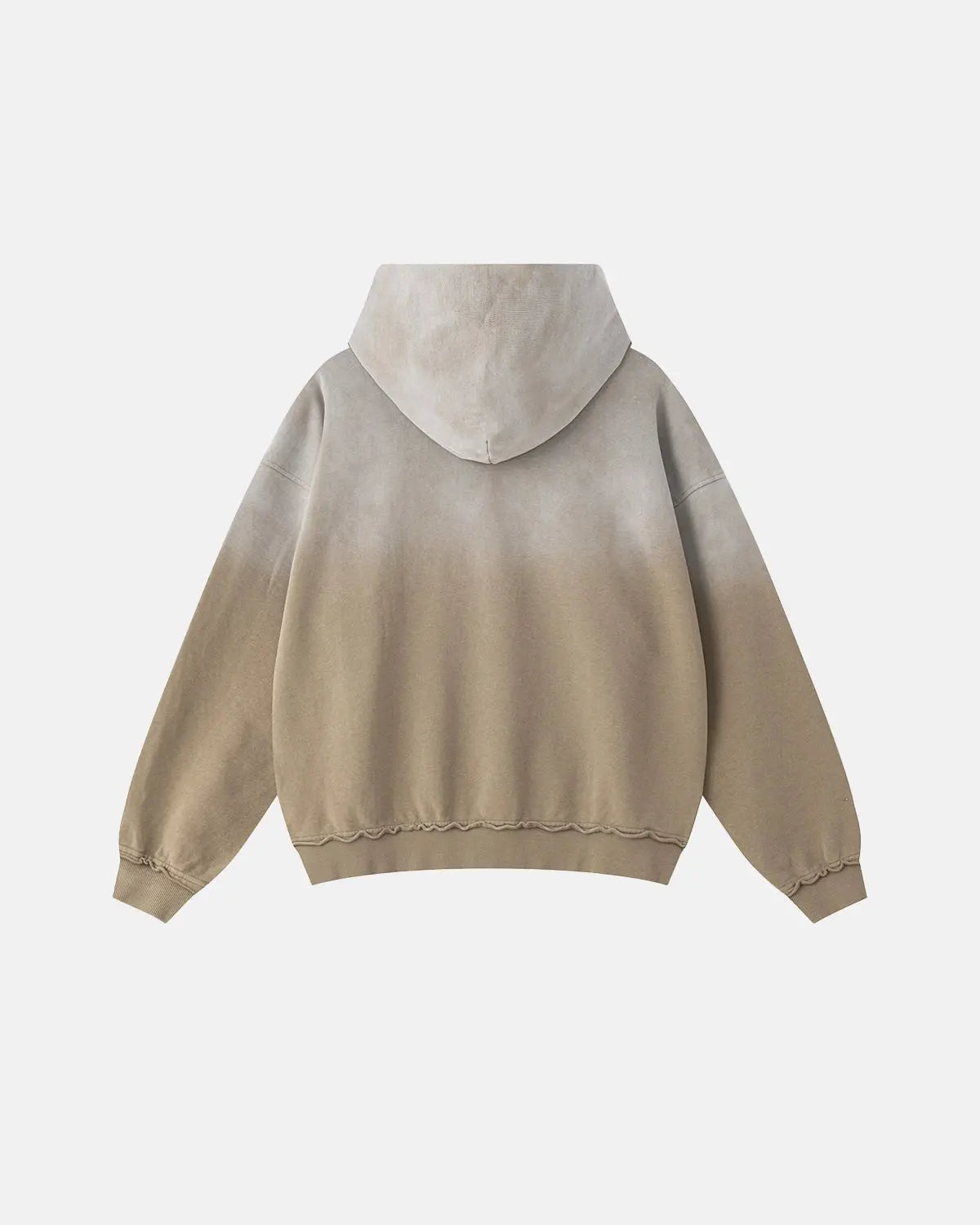 Inflation Streetwear Monkey Wash Ripped Hoodie featuring distressed fabric, relaxed fit, and bold graphic design on soft cotton material.