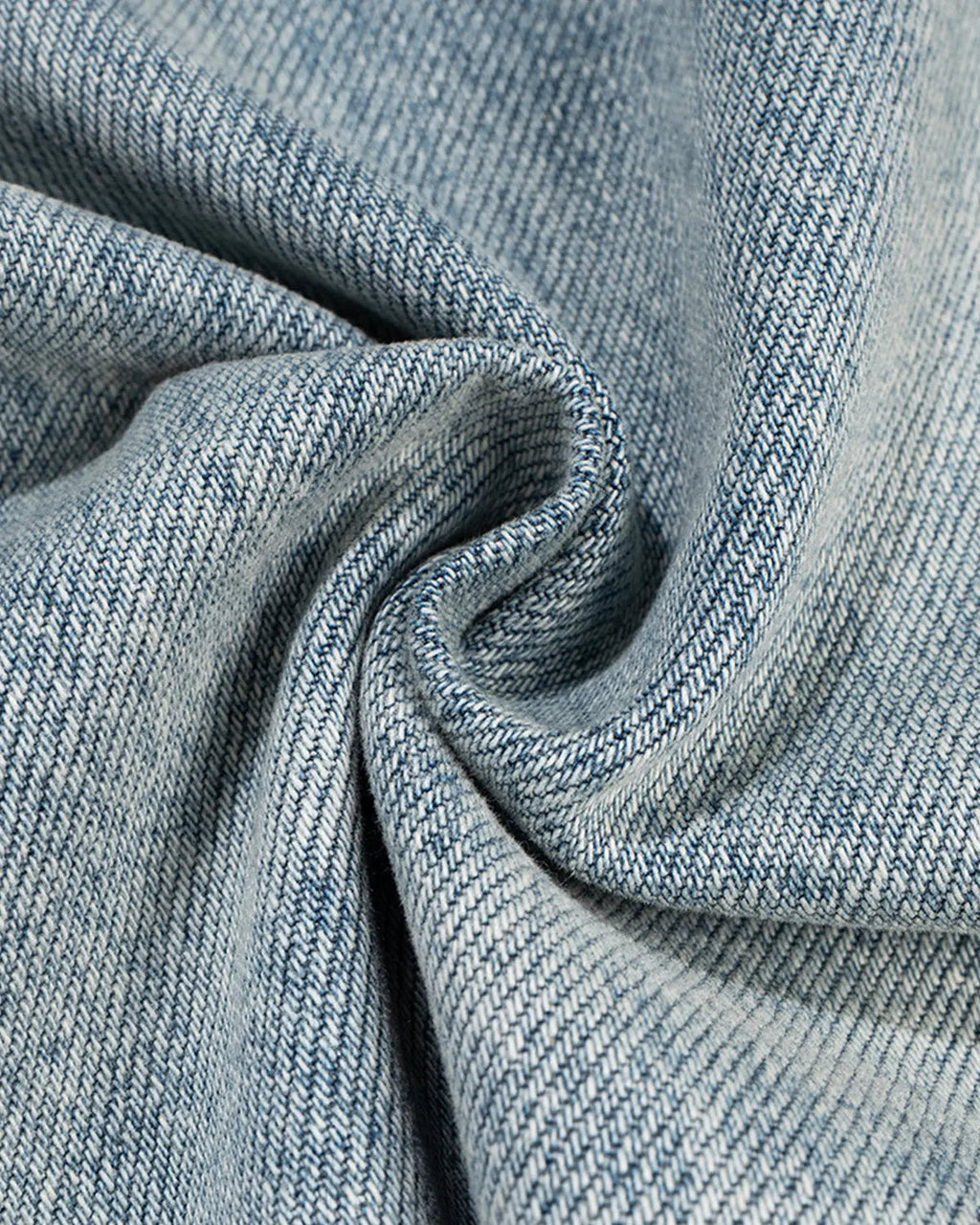 Frayed longline baggy jorts by INFLATION, casual denim pants with distressed details and a relaxed fit, suitable for streetwear style.