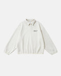 Inflation Brand Quarter Polo Sweatshirt in stylish streetwear design with a comfortable fit and casual look.