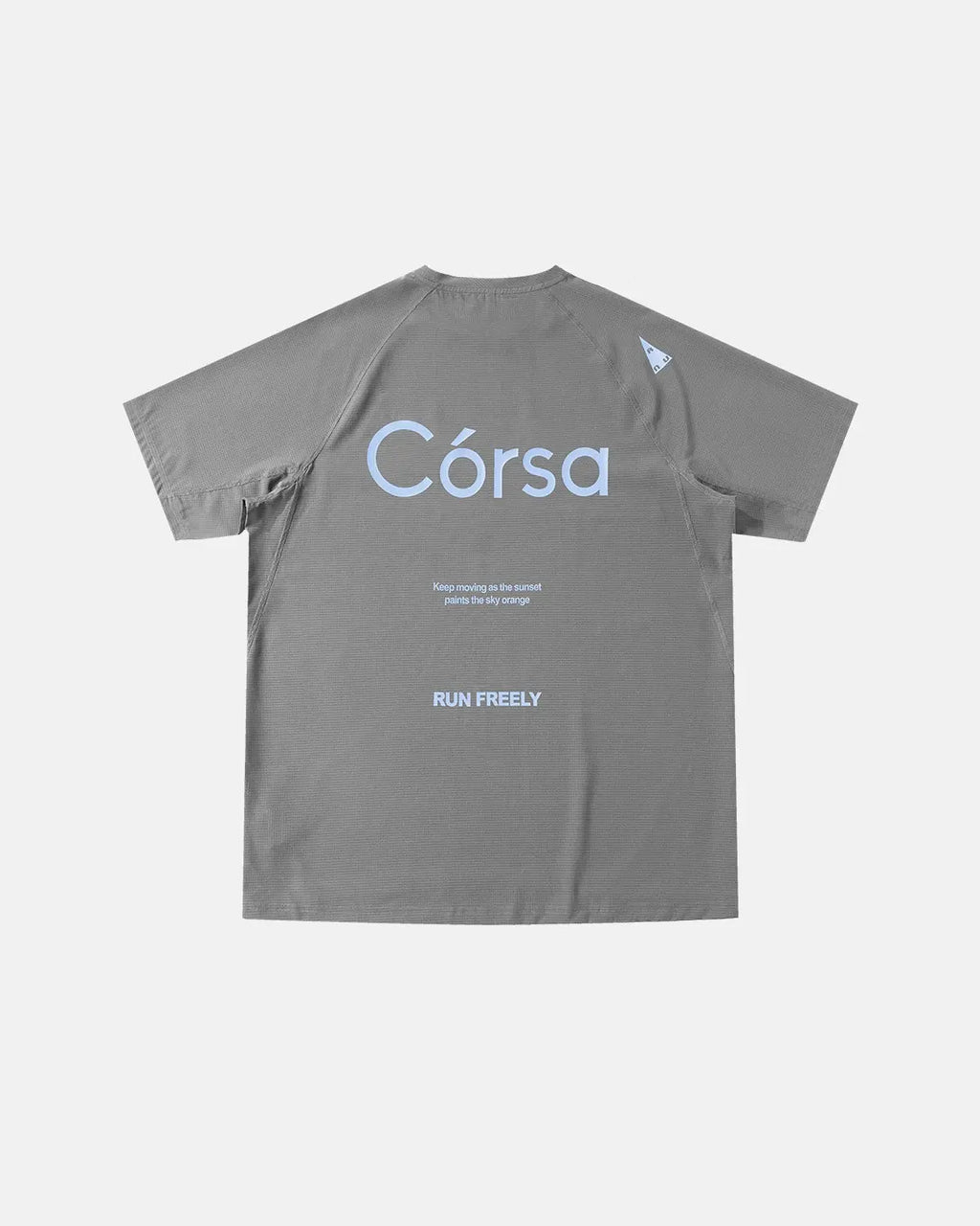 Inflation Streetwear AirFlow Córsa breathable tee in black, featuring a relaxed fit and minimalistic design with logo details.