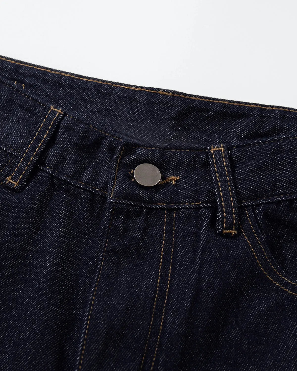 Inflation brand cinch back baggy denim jorts, casual pants with relaxed fit, distressed denim, and adjustable waist for streetwear style.