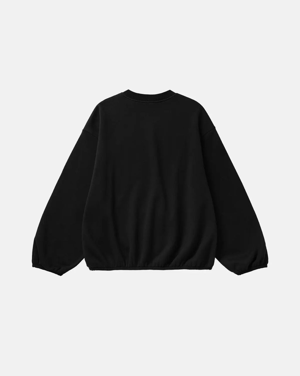 Inflation Streetwear premium boxy crewneck sweatshirt in neutral color, featuring a relaxed fit and soft fabric for casual comfort.