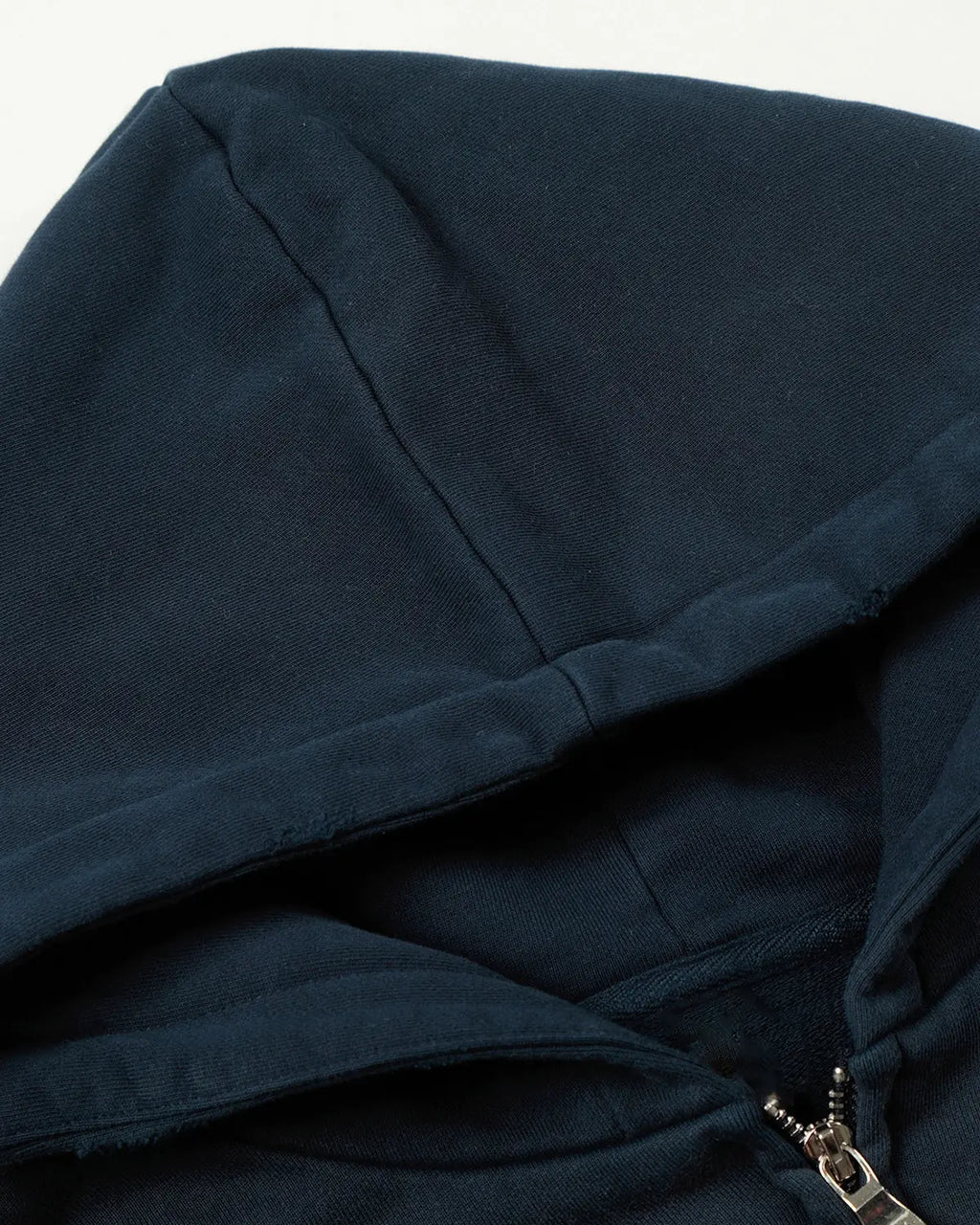 Inflation Streetwear distressed washed printed zip-up hoodie featuring a faded graphic design and a casual, relaxed fit.