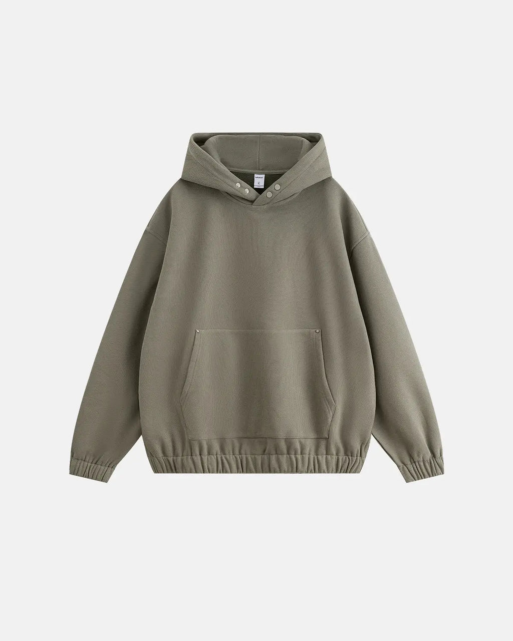 Boxy cropped hoodie by Inflation Streetwear, featuring a relaxed fit and stylish design in a casual streetwear style.