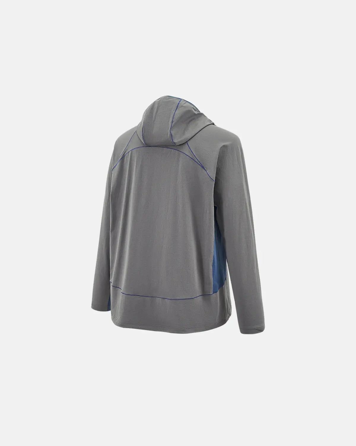 Inflation COOLMAX breathable hooded t-shirt in black, featuring a relaxed fit and adjustable hood, streetwear style.