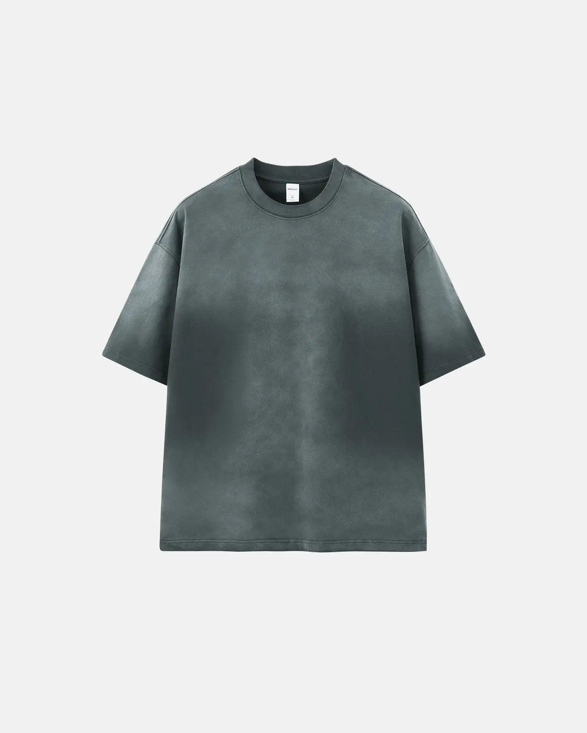 Oversized Monkey Acid Wash Tee by INFLATION, streetwear style t-shirt with a relaxed fit and distressed acid wash design.