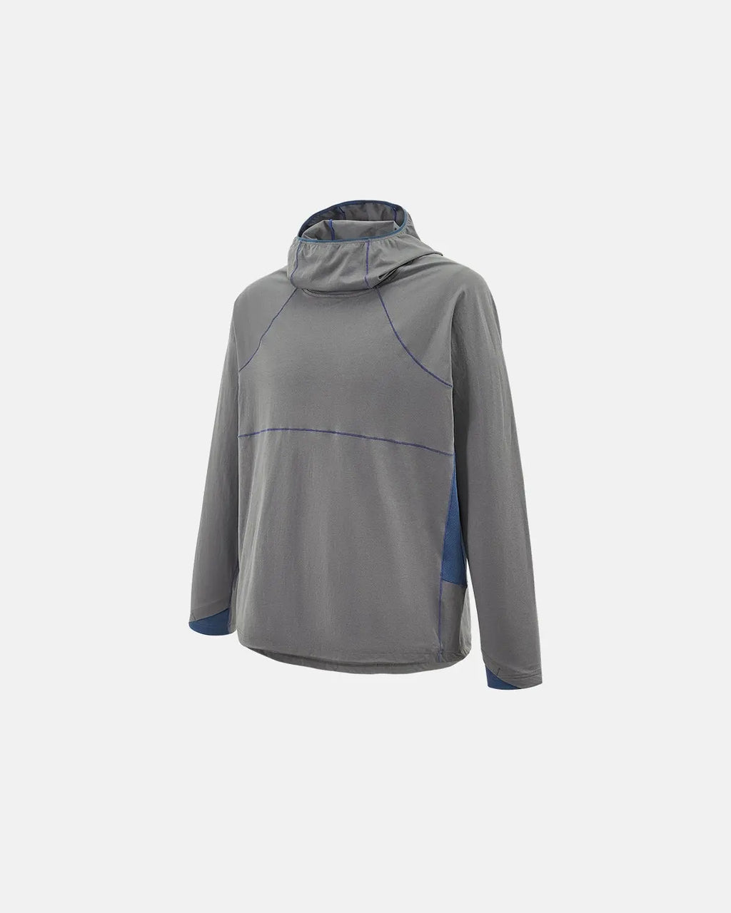 INFLATION COOLMAX breathable hooded tee featuring a stylish streetwear design with a hood and lightweight fabric.