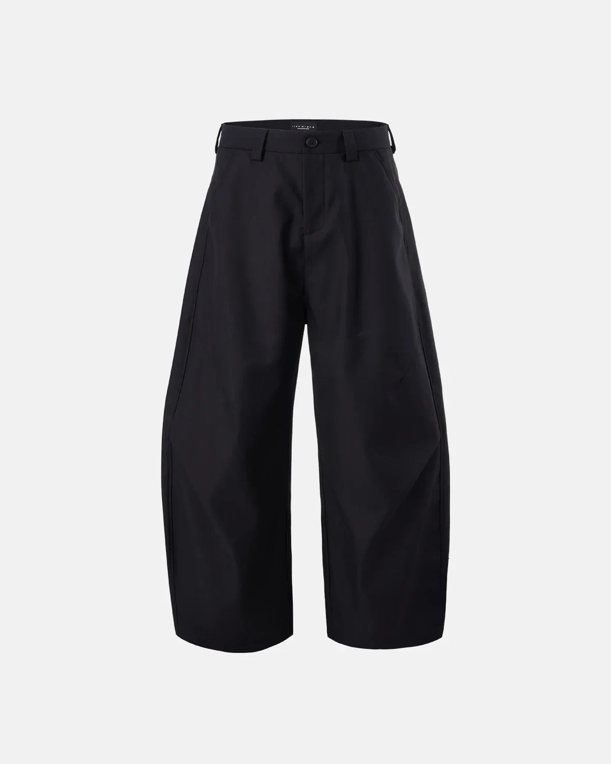 Inflation Streetwear pleated barrel tailored pants, stylish pants with a tapered fit and unique pleated design, casual streetwear look