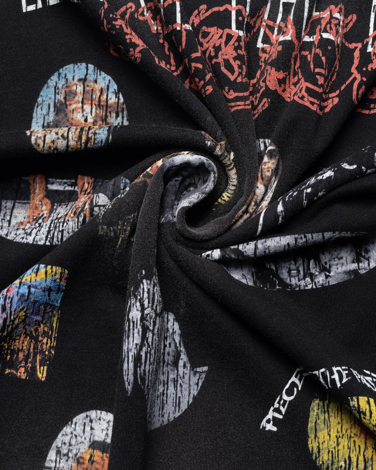 Oversized graphic print washed T-shirt by INFLATION, featuring bold streetwear style and a faded, vintage-inspired design.