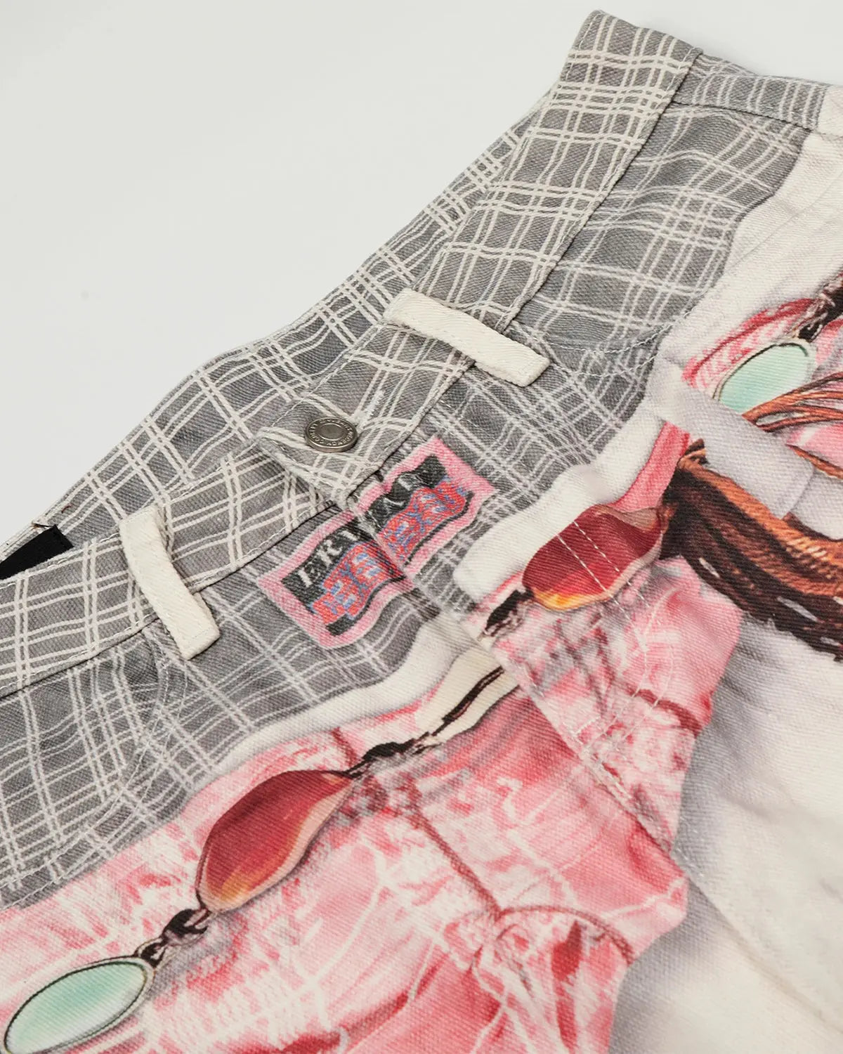 Digital Printing Baggy Jeans by INFLATION Streetwear featuring a relaxed fit, bold digital print, and trendy urban style.