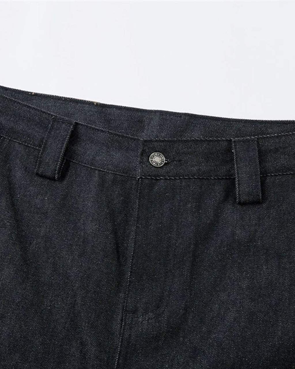 Inflation Super Raw Baggy Jeans featuring a loose fit, denim fabric, and streetwear style with distressed details.