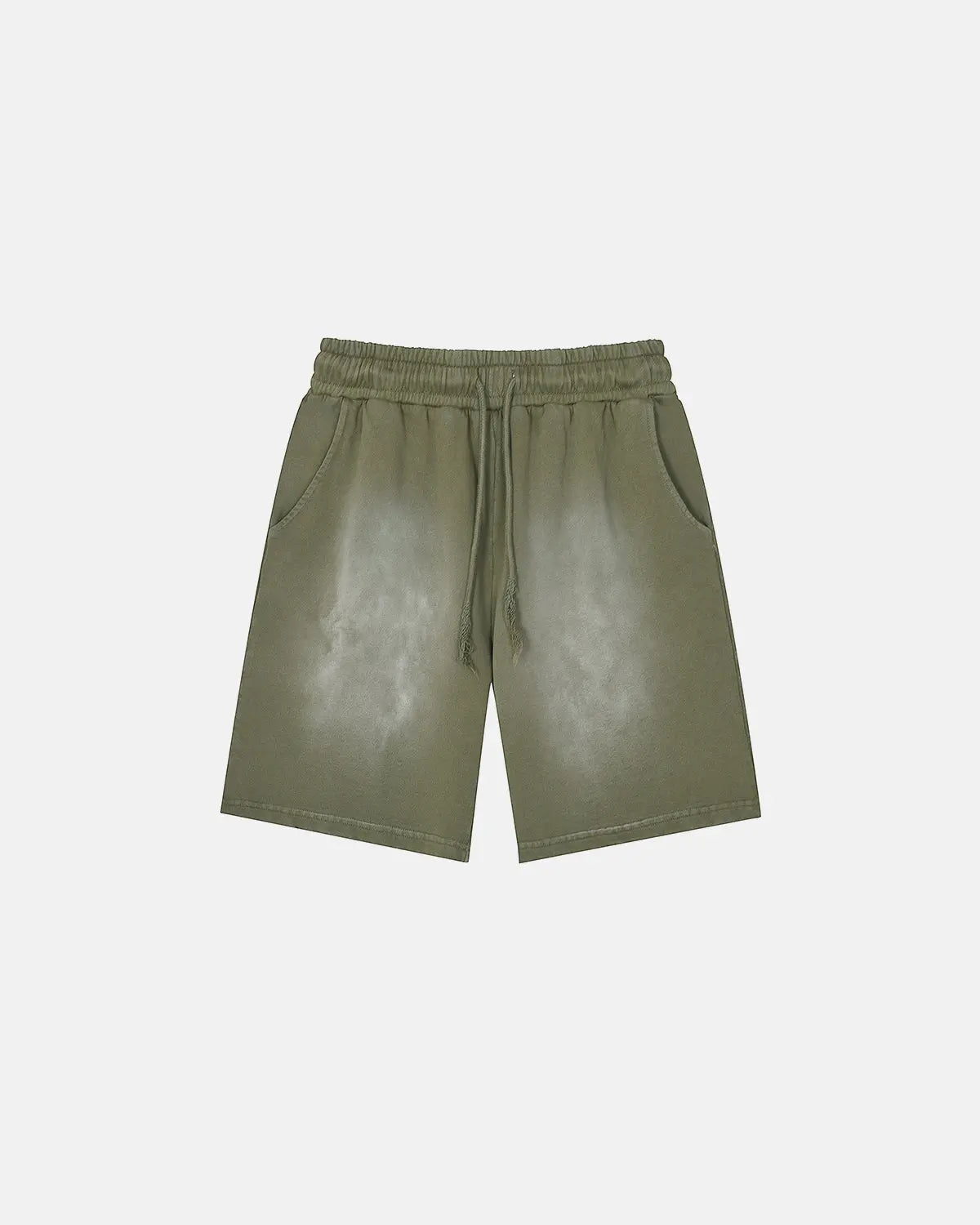 Inflation Streetwear monkey washed sweat shorts, casual pants with a relaxed fit and graphic monkey design, made for comfort and style.