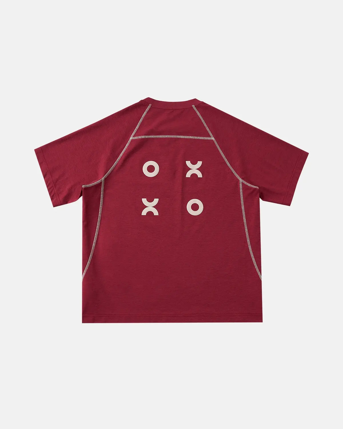 INFLATION activewear breathable breezy tee worn by a model, lightweight fabric, casual streetwear style for comfortable everyday wear.