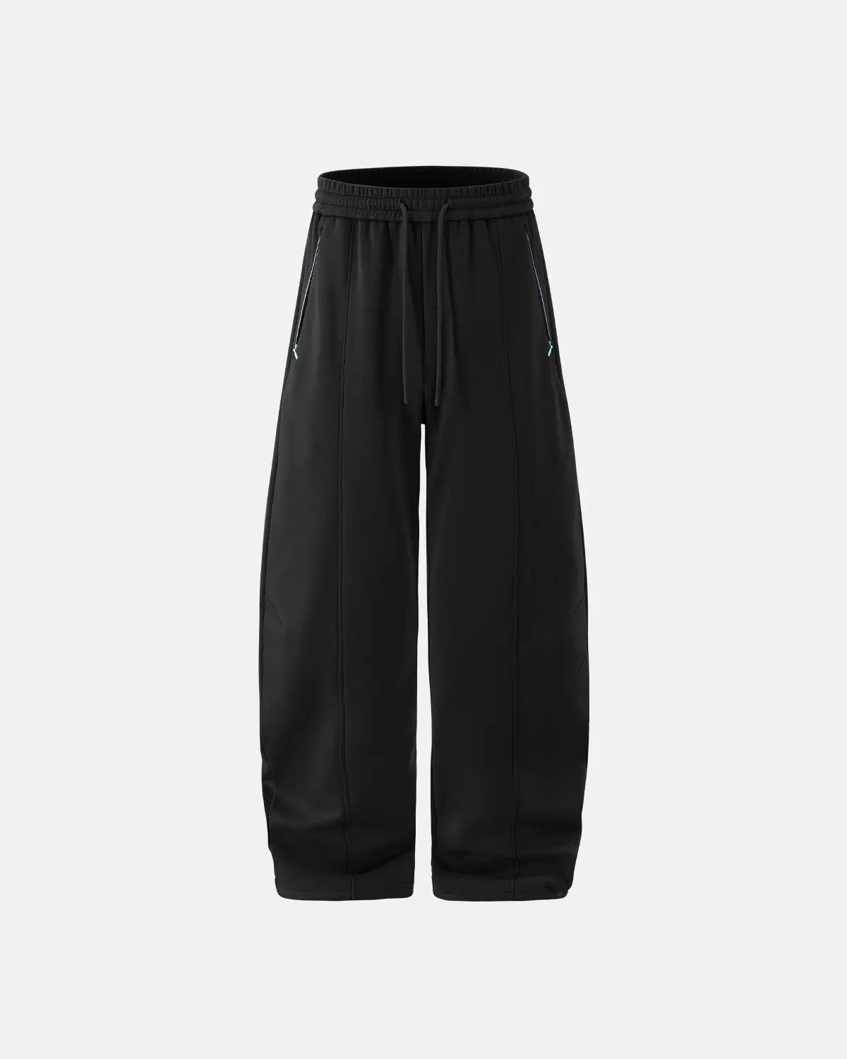 Blank Comfy Barrel Sweatpant by INFLATION, casual streetwear with a relaxed fit, shown in neutral fabric with elastic waistband and tapered legs.