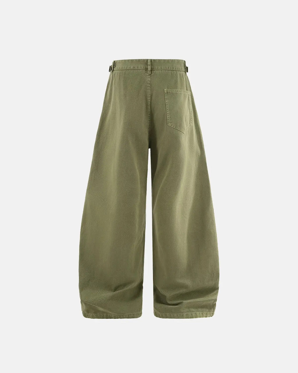 Inflation Streetwear multi-pocket garment washed cargo pants with multiple storage pockets and relaxed fit, stylish streetwear design.