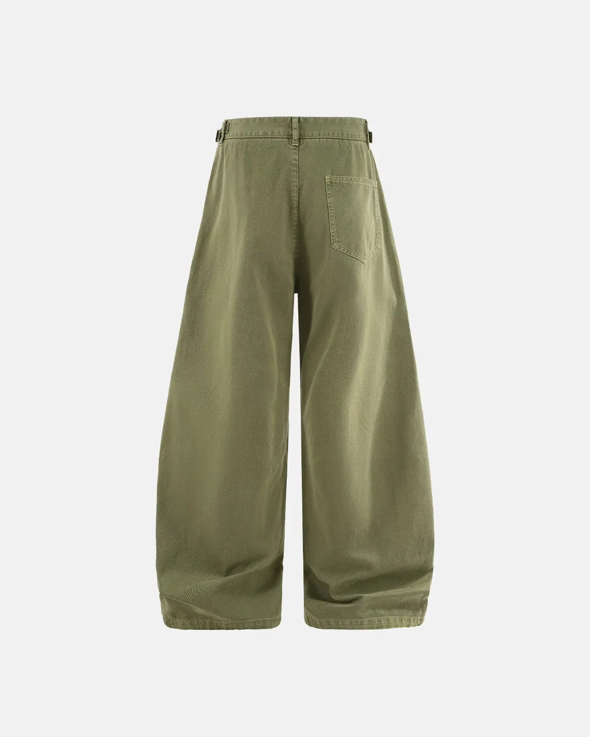 Inflation Streetwear multi-pocket garment washed cargo pants with multiple storage pockets and relaxed fit, stylish streetwear design.