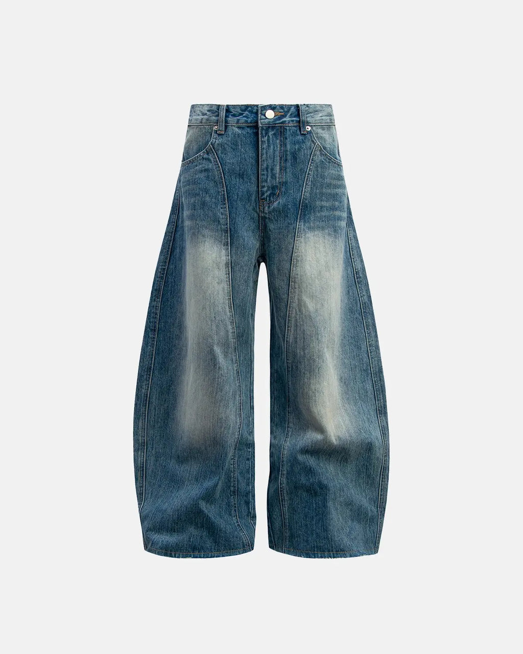 Inflation Super Barrel Baggy Jeans, stylish streetwear pants with a relaxed fit, featuring a bold design and casual streetwear style.