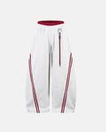 Grey striped baggy sweatpants from INFLATION Streetwear with a relaxed fit and casual style.