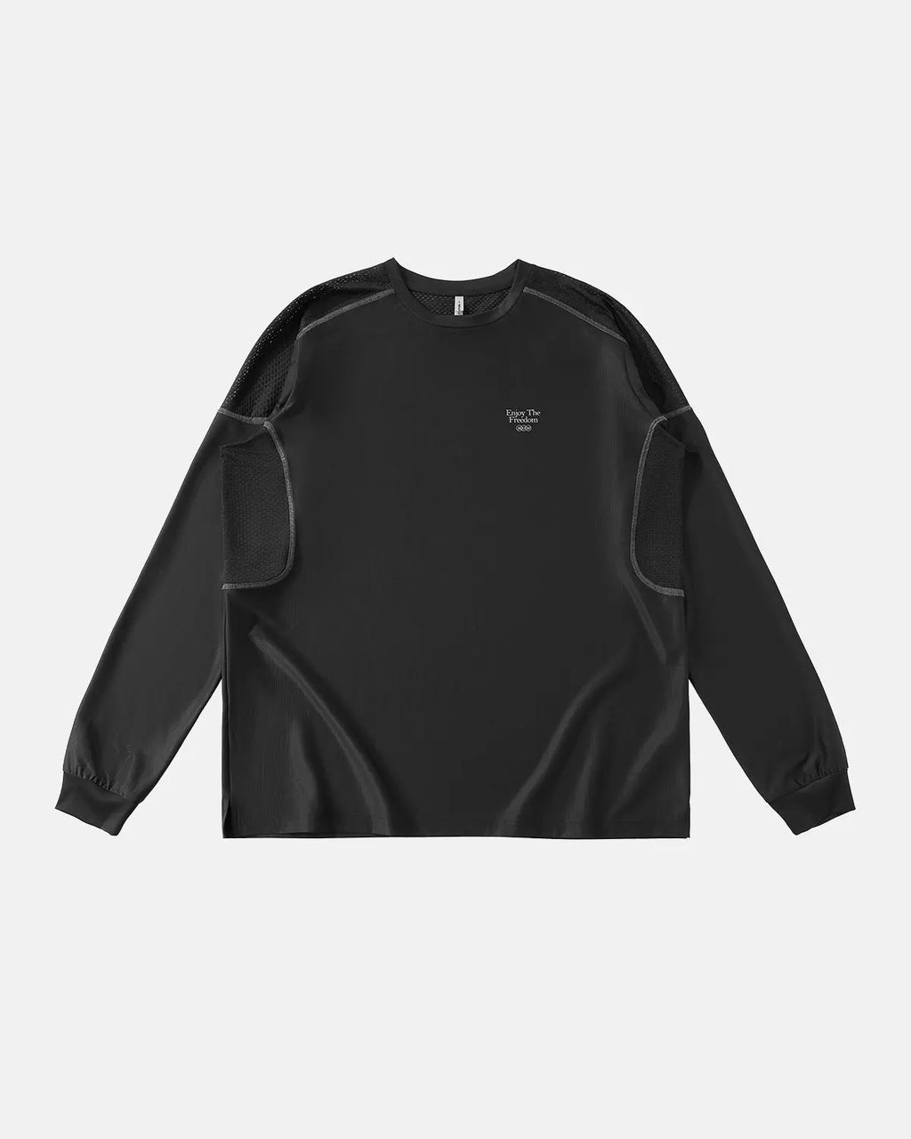 Inflation AirFlow Reflective Cooling Long Sleeve Tee featuring lightweight fabric and reflective accents for active streetwear style.